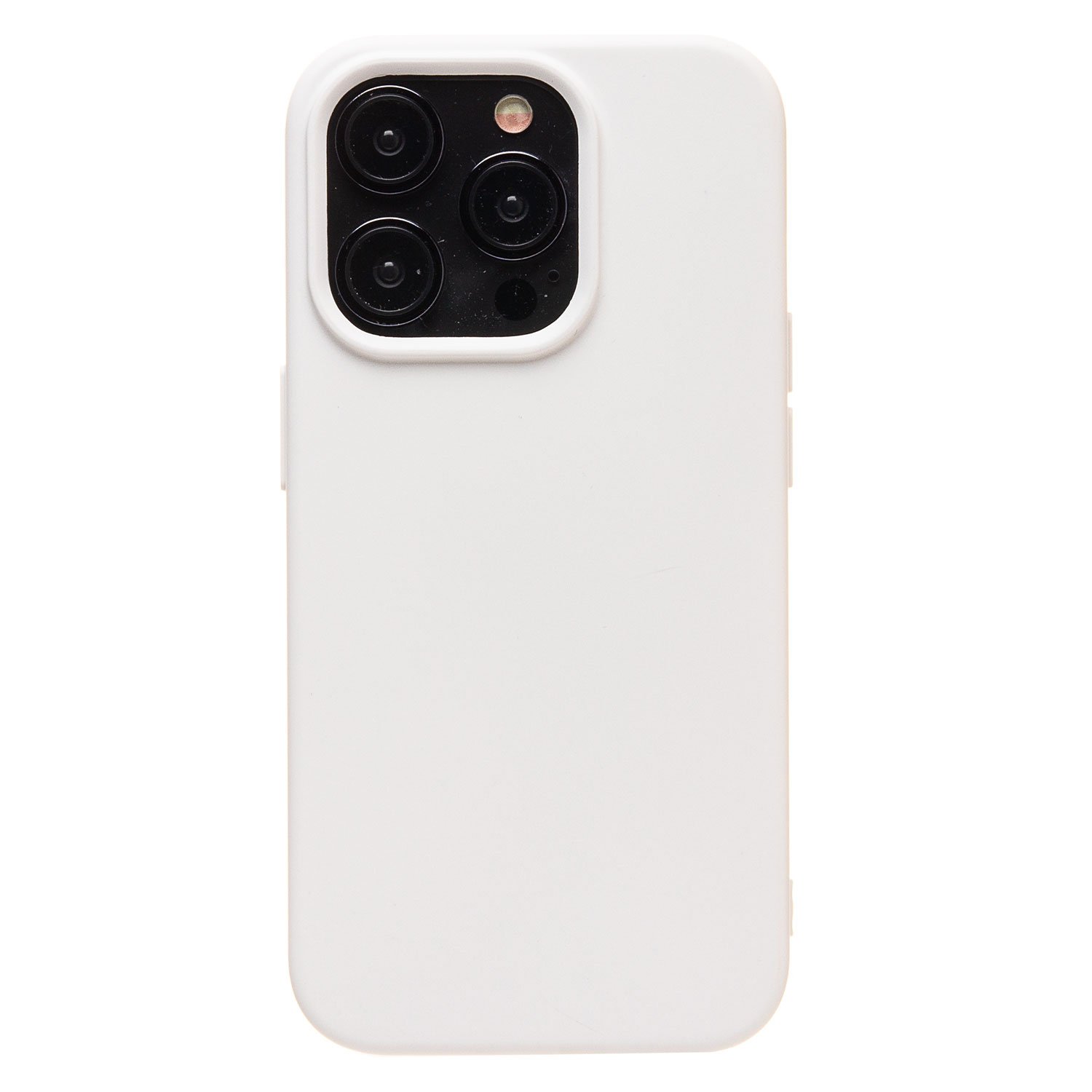 

Чехол-накладка Activ Full Original Design для смартфона Apple iPhone 15 Pro, силикон, белый (220162)