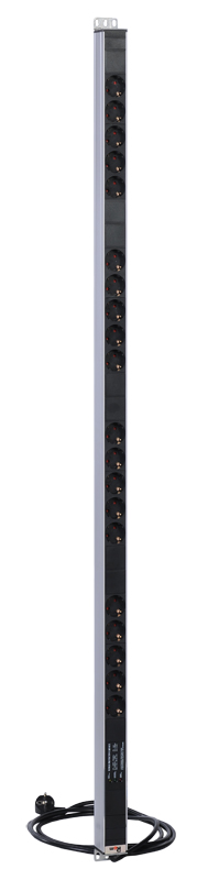 

Блок розеток (PDU) Rem R-16-20S-FI-1420-3, 33U, кол-во розеток:20 (20xЕвро), черный (30112224202), R-16-20S-FI-1420-3