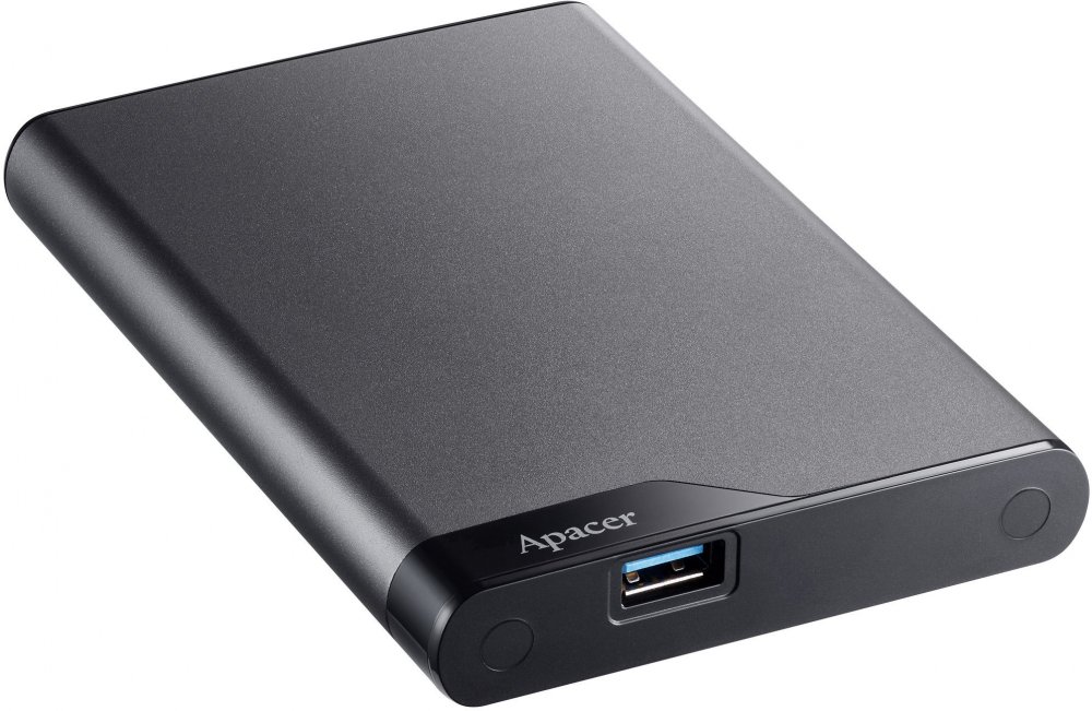 

Внешний жесткий диск (HDD) APACER 1Tb AC632, 2.5", USB 3.1, серый (AP1TBAC632A-1), AP1TBAC632A-1