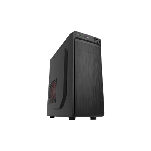 Корпус ACCORD CT308 w/o PSU Black, ATX, Midi-Tower, черный, без БП (ACC-CT308)