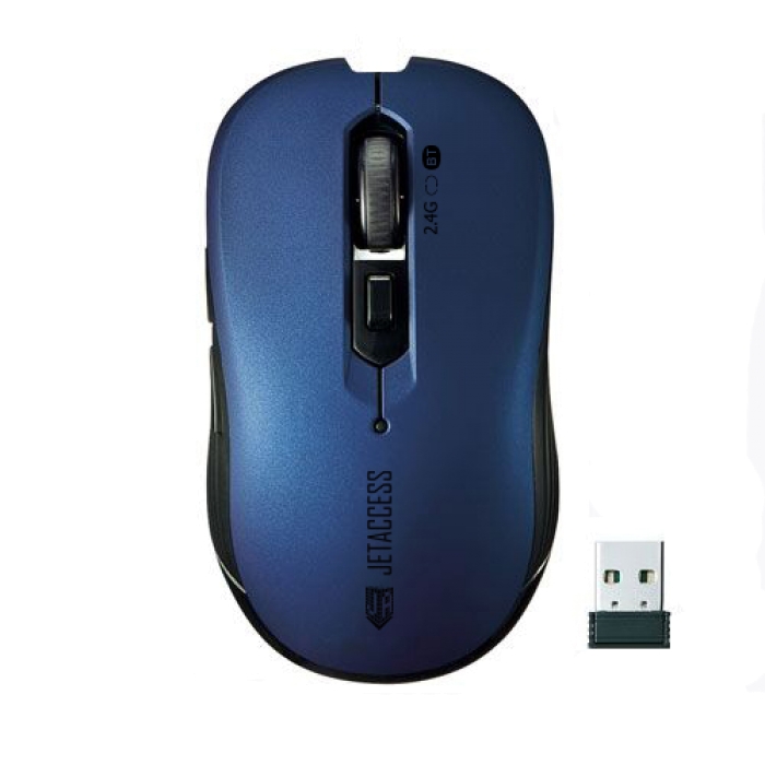 

Мышь беспроводная Jet.A OM-B90G, 1600dpi, оптическая светодиодная, USB, синий (OM-B90G Blue), OM-B90G