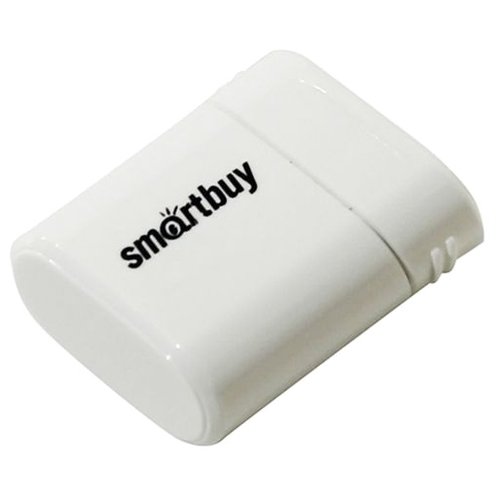

Флешка 64Gb USB 2.0 SmartBuy Lara, белый (SB64GBLARA-W), Lara