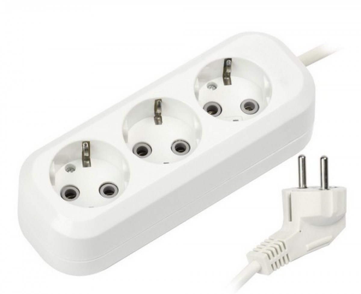 

Удлинитель Smartbuy, 3-розетки, 5м, белый (SBE-16-3-05-Z)