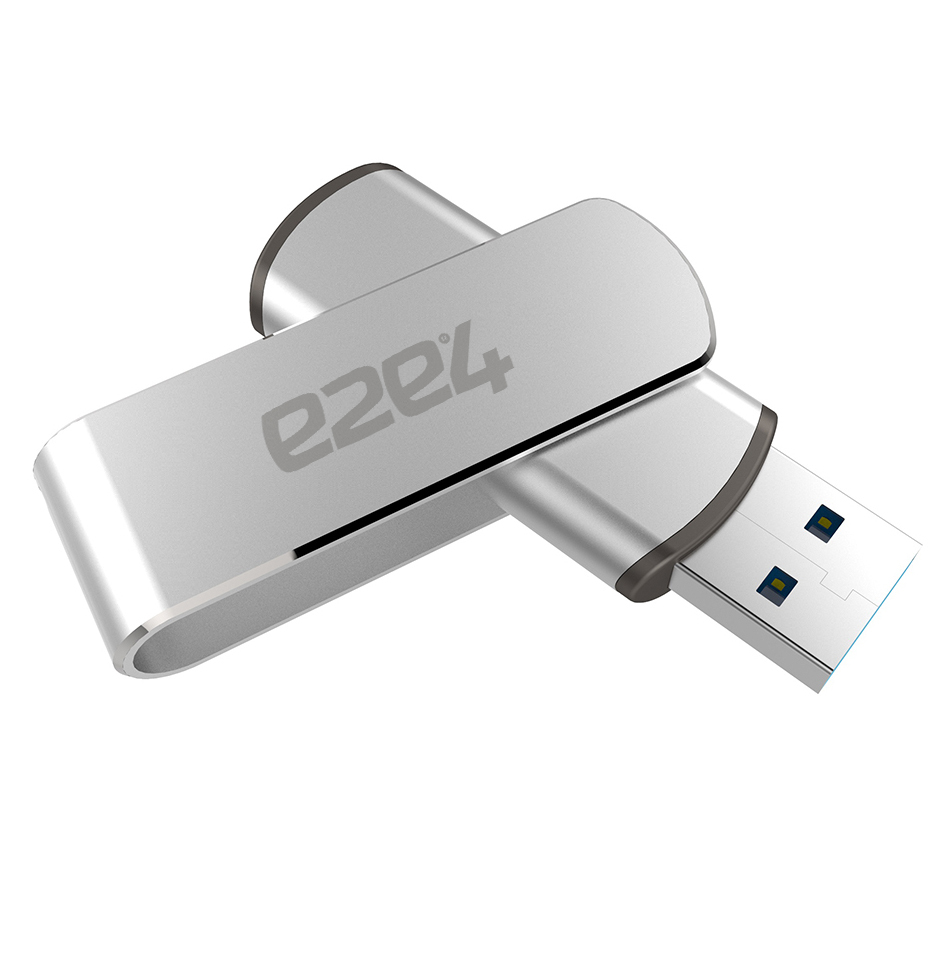 Флешка 64Gb USB 3.0 e2e4 U388, серебристый (OT-U388-64G-U30)