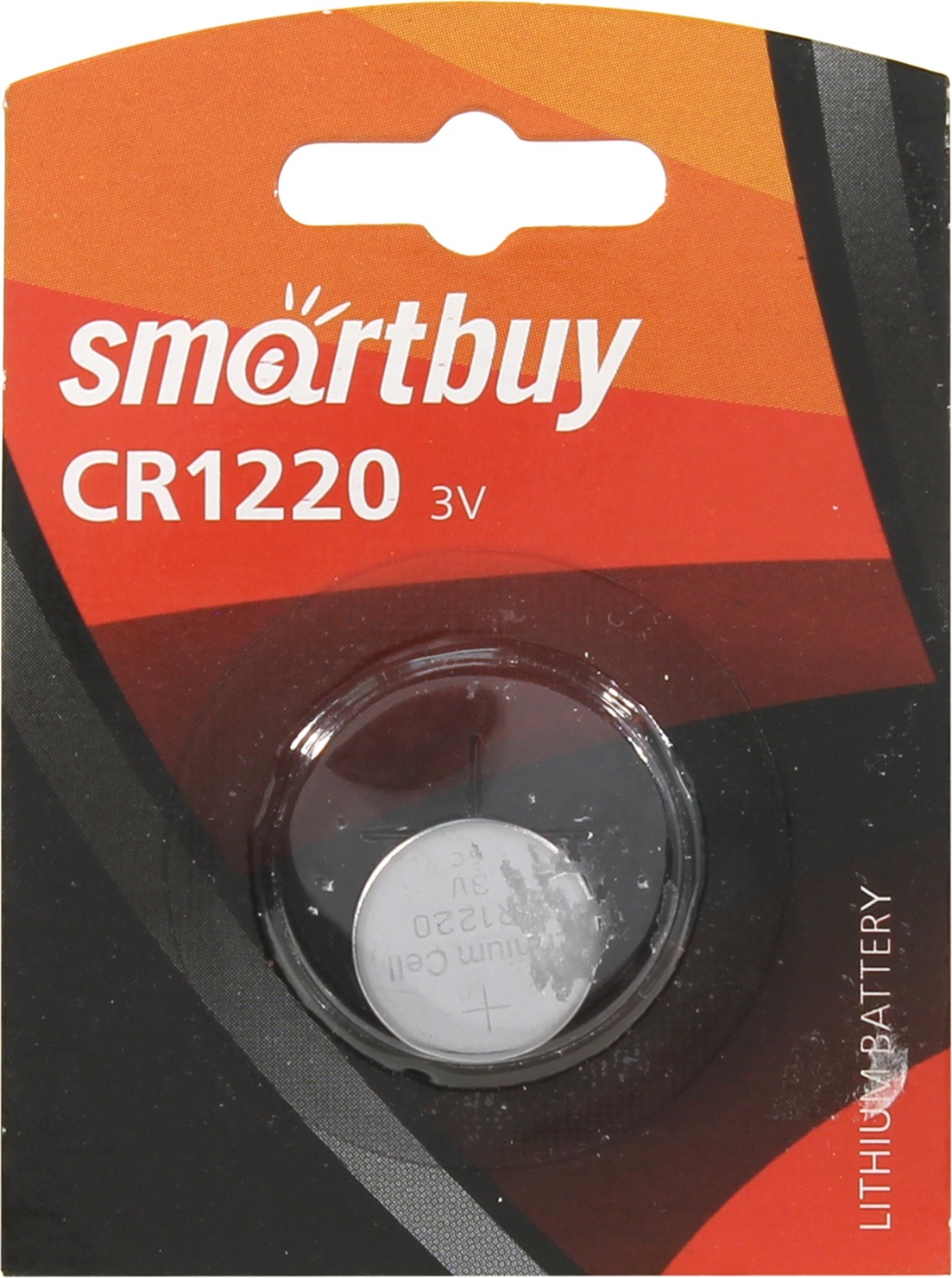 

Батарейка Smartbuy CR1220/1B, CR1220, 3V, 1 шт. (CR1220-BP1)