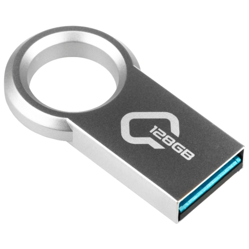 

Флешка 128Gb USB 3.0 QUMO RING, серебристый (QM128GUD3-Ring), RING