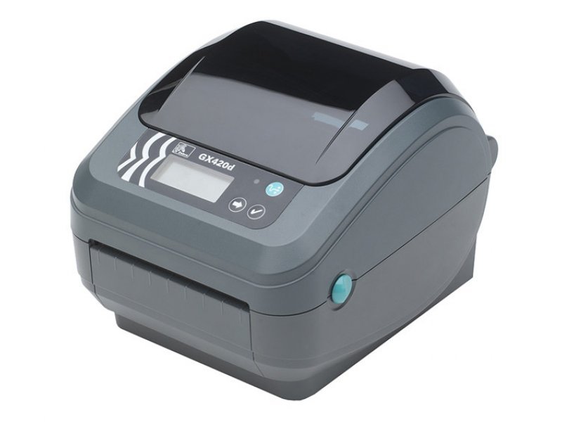 

Принтер этикеток Zebra GX420d, прямая термопечать, 203dpi, 104мм, отделитель, COM, USB, LPT (GX42-202521-000), GX420d