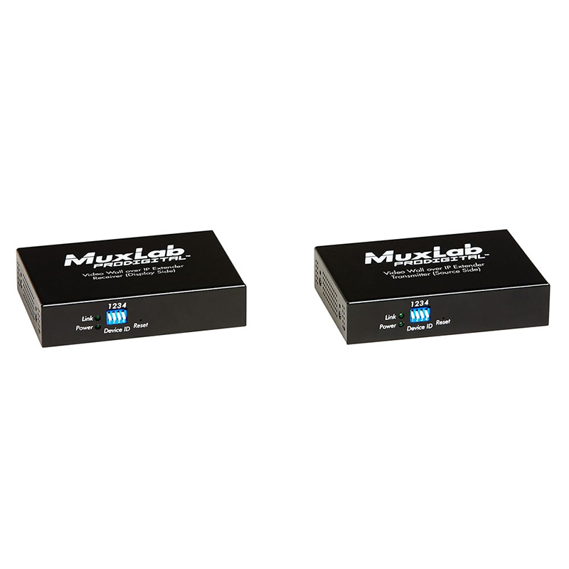 

Передатчик-энкодер MuxLab 500754-TX, HDMI/RS232 over IP с PoE, сжатие MJPEG, с функцией видеостены, 500754-TX