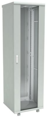 Шкаф телекоммуникационный напольный 22U 600x1000, стекло, серый, разборный, SNR TFC SNR-TFC-226010-GS-G