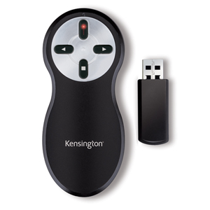 Презентер беспроводная Kensington Si600, USB, черный/серебристый (K33374EUB)