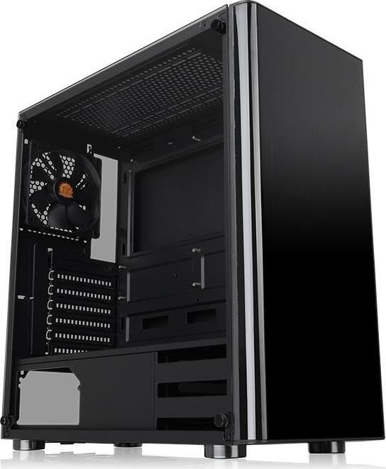 Корпус Thermaltake V200 Tempered Glass Edition, ATX, Midi-Tower, USB 3.0, черный, Без БП (CA-1K8-00M1WN-00)