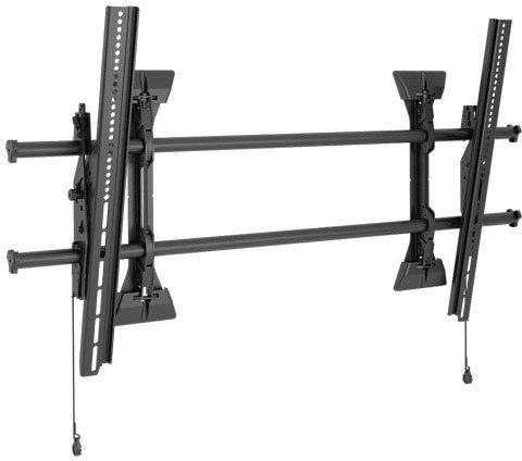 

Кронштейн для TV/монитора Chief XTM1U, 55"-82", VESA 100х100 - 1070х600, вес до 114кг, настенный, черный, XTM1U