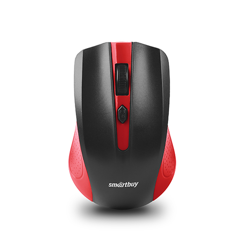 

Мышь беспроводная SmartBuy ONE, 1600dpi, оптическая светодиодная, USB, черный/красный (SBM-352AG-RK), ONE