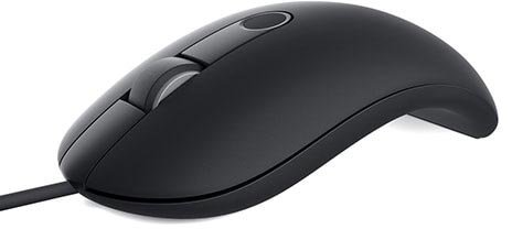

Мышь проводная Dell MS819, 1000dpi, оптическая светодиодная, USB, черный (570-AARY), MS819