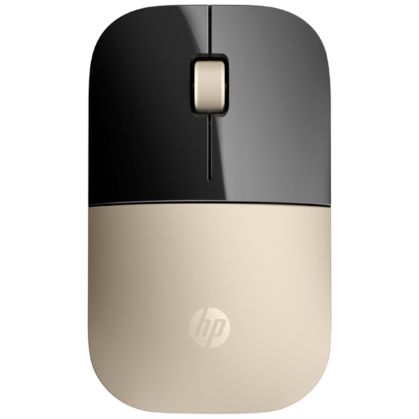 Мышь беспроводная HP Z3700, 1200dpi, оптическая светодиодная, Wireless, USB, золотистый (X7Q43AA)