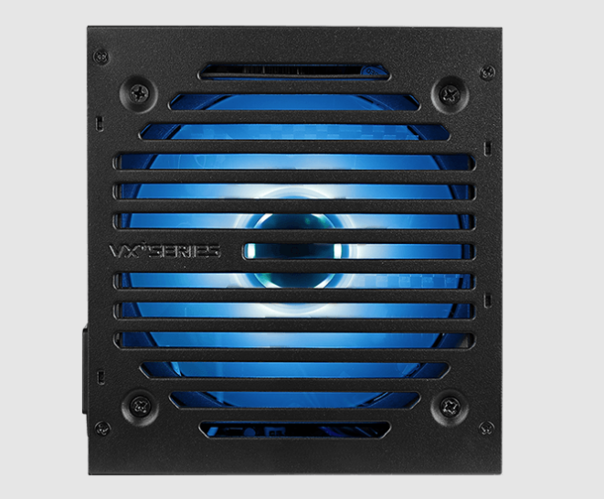 Блок питания 800 Вт, AeroCool VX-800 RGB PLUS, 120 мм