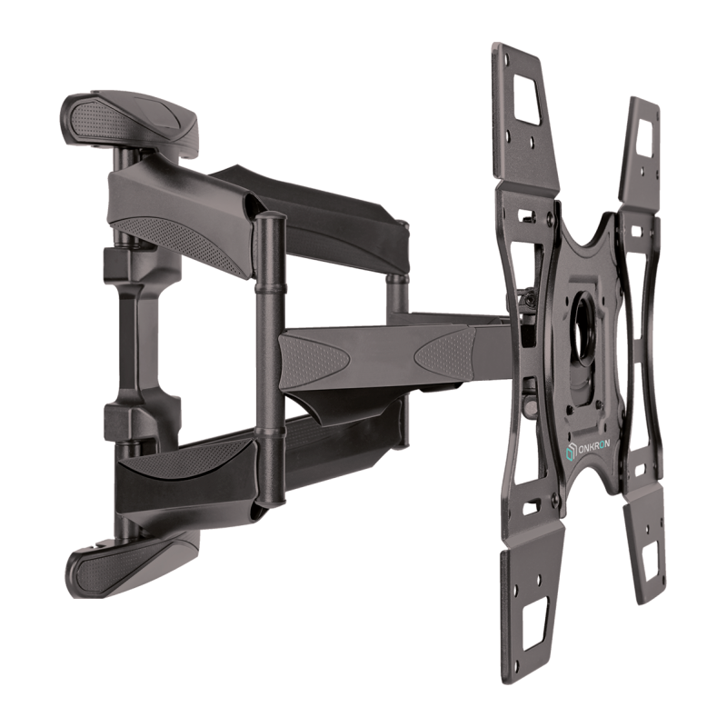 

Кронштейн для TV/монитора ONKRON M15, 32"-60", VESA 100x100 - 400x400, вес до 45.5кг, настенный, черный, M15