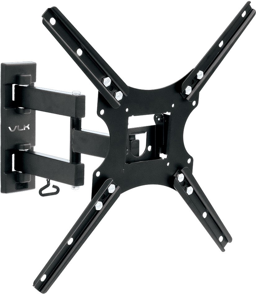 

Кронштейн для TV/монитора VLK TRENTO-17, 20"-55", VESA 100x100 - 400x400, вес до 25кг, настенный, черный, TRENTO-17