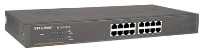 

Коммутатор TP-LINK TL-SF1016 16-port Ethernet 100 Мбит/с, TL-SF1016