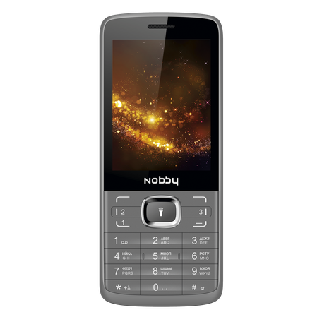 

Мобильный телефон Nobby 330T 2.8", 320x240 TN, 32.8Mb RAM, 32.8Mb, BT Cam, 3-Sim, 1000mAh, серый/черный, 330T