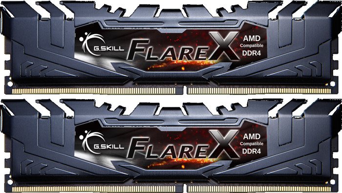 

Комплект памяти DDR4 DIMM 16Gb (2x8Gb), 3200MHz, CL16, 1.35 В, G.Skill, Flare X (F4-3200C16D-16GFX), F4-3200C16D-16GFX