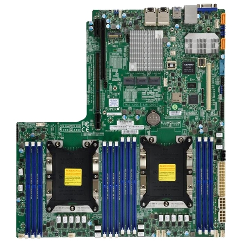 Материнская плата Supermicro X11DDW-L Без задней планки!