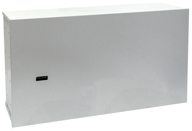 Шкаф телекоммуникационный настенный 560x150 мм, металл, серый, антивандальный, в сборе, SNR VPC SNR-VPC-305315-P