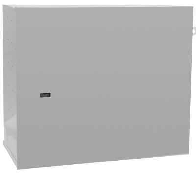 Шкаф телекоммуникационный настенный 560x300 мм, металл, серый, антивандальный, в сборе, SNR VPC SNR-VPC-455330-P