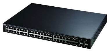 Коммутатор ZyXEL GS2200-48 48-портовый управляемый Gigabit Ethernet с 2 SFP-слотами и 48 разъемами