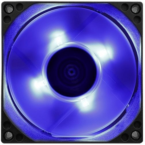 

Вентилятор AeroCool Motion 8 Blue-3P, 80 мм, 2000rpm, 25.3 дБ, 3-pin, 1шт, синяя подсветка, Motion 8 Blue-3P