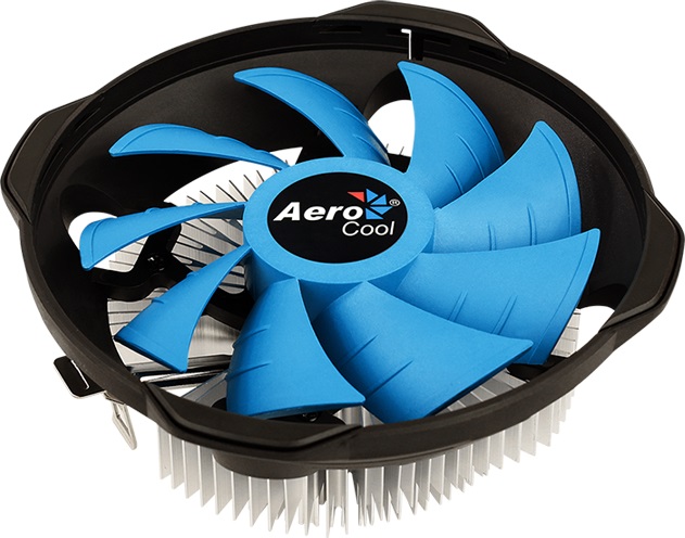 

Кулер для процессора Aerocool BAS U-3P для Socket 775/115x/1200/AM2/AM2+/AM3/AM3+/FM1/AM4/FM2/FM2+, 120 мм, 1800rpm, 26.3 дБА, 110 Вт, 3-pin, Al (4713105960815), BAS U-3P