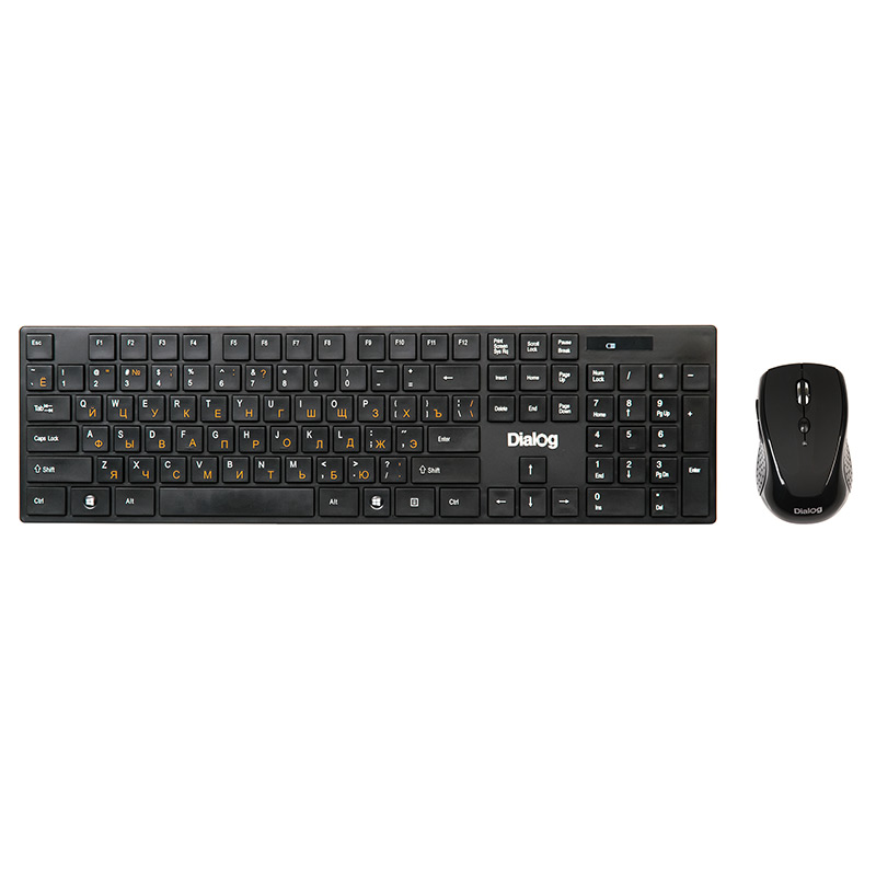 Клавиатура + мышь Dialog KMROP-4030U, USB, черный