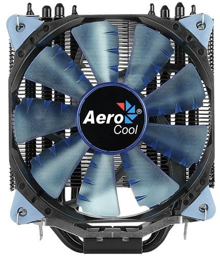 

Кулер для процессора Aerocool Verkho 4 Dark для Socket 115x/2066/2011/2011-3/775/AM4/AM2+/AM3/AM3+/FM1/FM2/FM2+/AM2, 120мм, 2000rpm, 27 дБ, 145W, 4-pin PWM, Al, Verkho 4 Dark