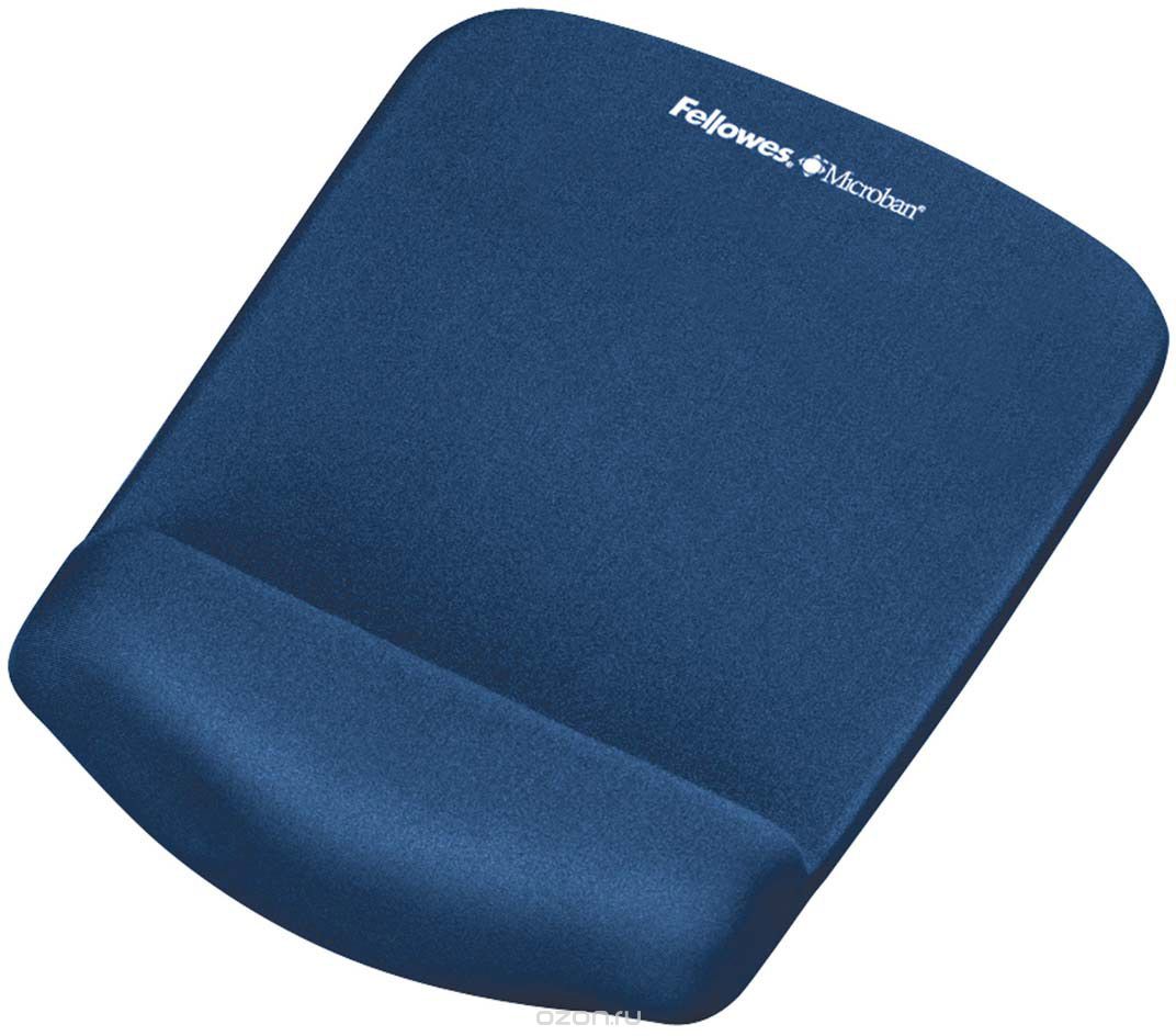 Коврик для мыши Fellowes FoamFusion, 238х184х25mm, синий (FS-92873/CRC92873)