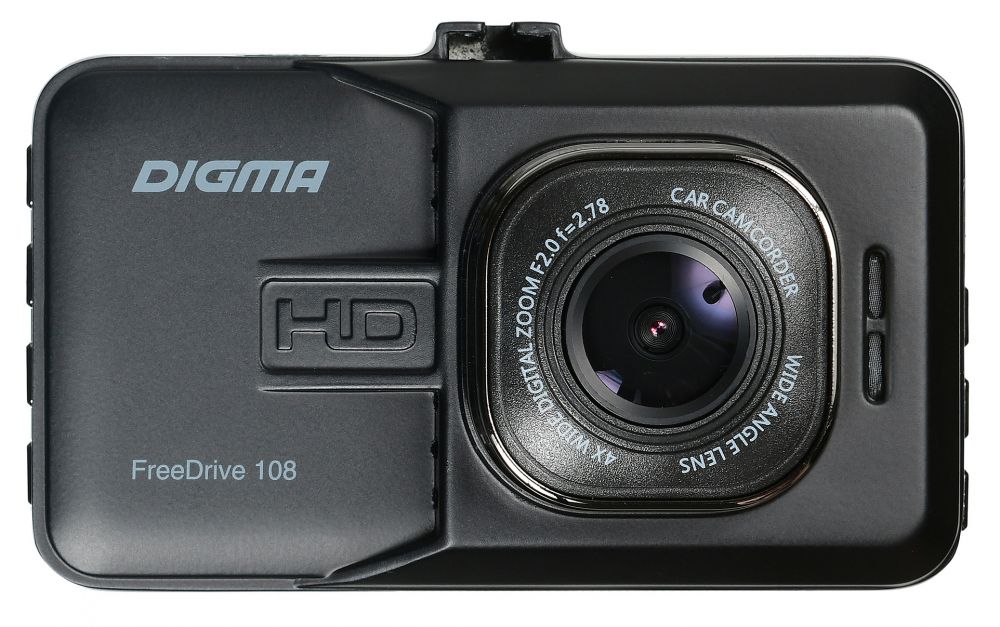 

Видеорегистратор Digma FreeDrive 108, 1920x1080 24 к/с, 140°, G-сенсор, microSD (microSDHC) (FD108S), FreeDrive 108
