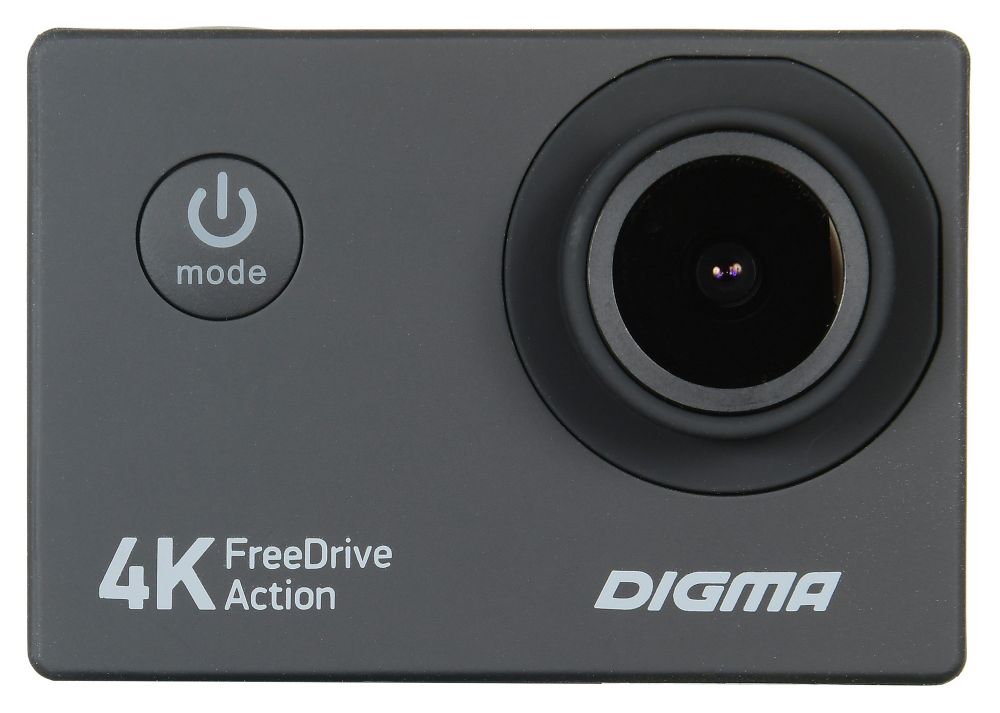 

Видеорегистратор Digma FreeDrive Action 4K, 140°, microSD (microSDHC) (ACT 4K), FreeDrive Action 4K
