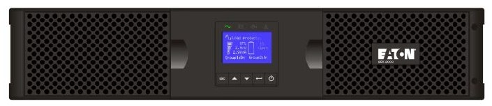 

ИБП Eaton 9SX1000IR, 1000VA, 900W, IEC, розеток - 6, USB, черный (9SX1000IR), 9SX1000IR