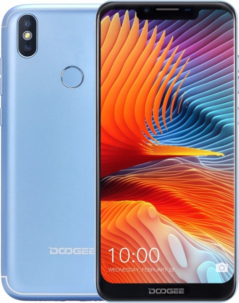 

Смартфон DOOGEE BL5500 Lite, 6.19" 720x1500 IPS, MediaTek MT6750T, 2Gb RAM, 16Gb, 3G/4G, Wi-Fi, BT, 2-Sim, 5500mAh, Android 8.1, синий, BL5500 Lite