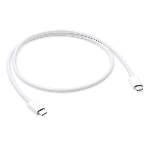 

Адаптер USB Type-C-USB Type-C Thunderbolt 3, Apple, Пропускная способность интерфейса 40 Гбит/с, 80см, белый (MQ4H2ZM/A)