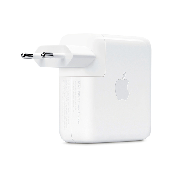 

Сетевое зарядное устройство Apple 61W, 1USB, USB Type-C, Quick Charge, PD, белый (MRW22ZM/A)