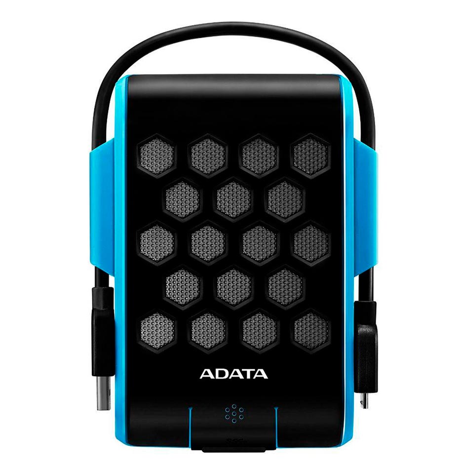 

Внешний жесткий диск (HDD) ADATA 2Tb HD720, 2.5", черный/синий (AHD720-2TU31-CBL), AHD720-2TU31-CBL