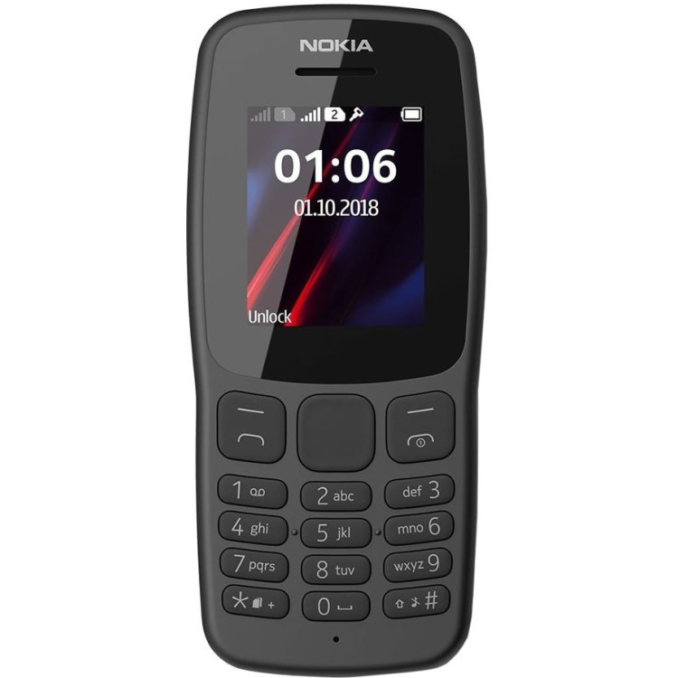 

Мобильный телефон Nokia 106 TA-1114 1.8", 160x128 TN, MediaTek MT6261D, 4.1Mb RAM, 4.1Mb, 2-Sim, 800mAh, серый (16NEBD01A02), 106 TA-1114