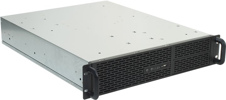 Корпус Procase B205-B-0, ATX, 2U RM, без БП