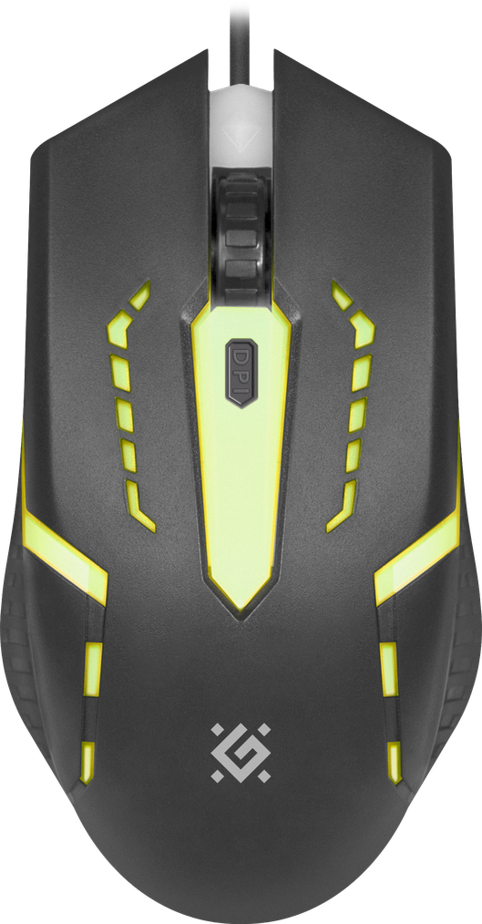 Мышь Defender Flash MB-600L, USB, черный