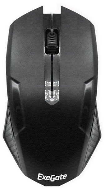 

Мышь проводная Exegate SH-9025, 1000dpi, оптическая светодиодная, USB, черный (EX264096RUS), SH-9025