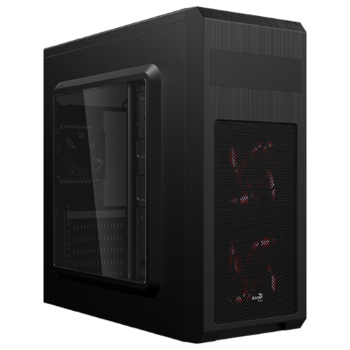 

Корпус AeroCool SI-5101 Advance, ATX, Midi-Tower, USB 3.0, черный, Без БП (SI-5101 ADV), SI-5101 Advance