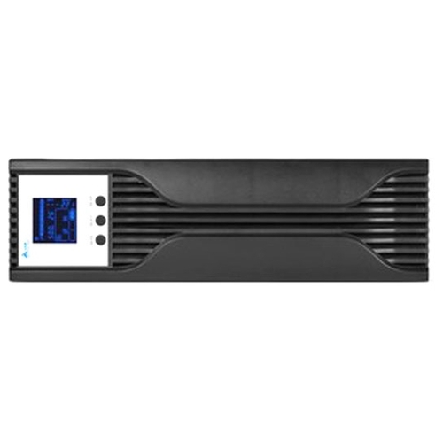 ИБП SVC RTL-5KL-LCD, 5000 В·А, 3 кВт, EURO/клемная колодка, розеток - 2, USB, черный (без аккумуляторов)