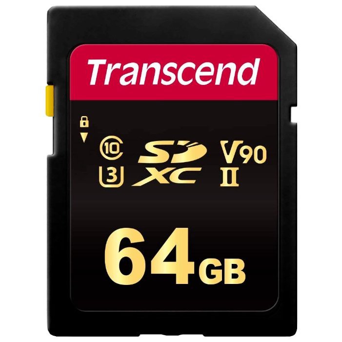 Карта памяти 64Gb SDXC Transcend 700S Class 10 UHS-II U3 6675₽