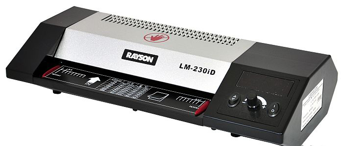 

Ламинатор Rayson LM-230iD, A4, 60 мкм - 250 мкм, валов:4, горячее + холодное ламинирование, 45 см/мин., реверс, черный/серый (LM-230iD), LM-230iD