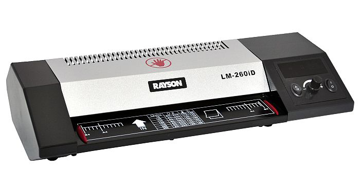 

Ламинатор Rayson LM-260iD, A4, 60 мкм - 250 мкм, валов:4, горячее + холодное ламинирование, 45 см/мин., реверс, черный/серый (LM-260iD), LM-260iD